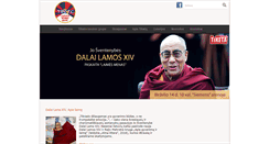 Desktop Screenshot of freetibet.lt